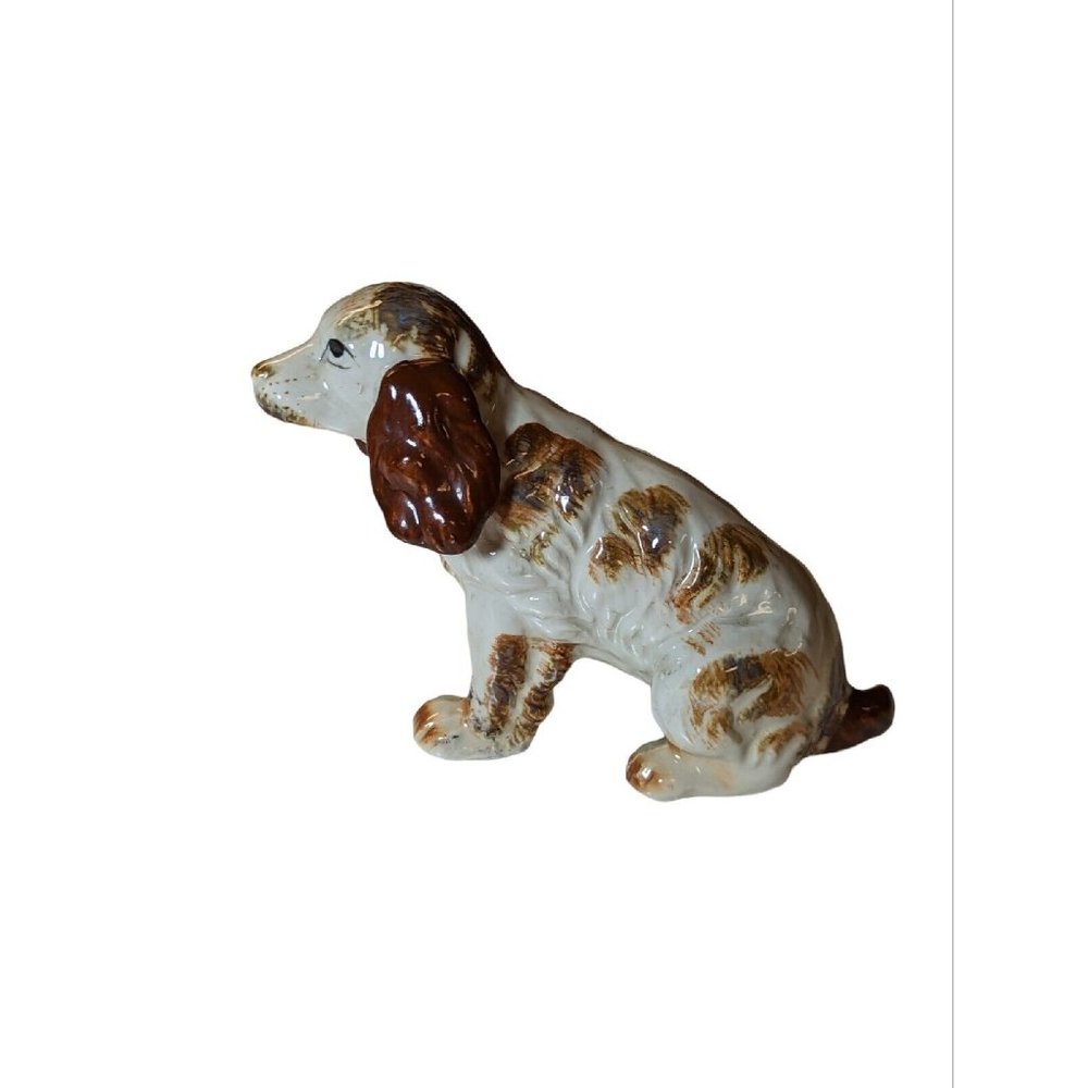 Vintage Spaniel Dog Figurine Royal Japan Fine China Dog Figurine 6"